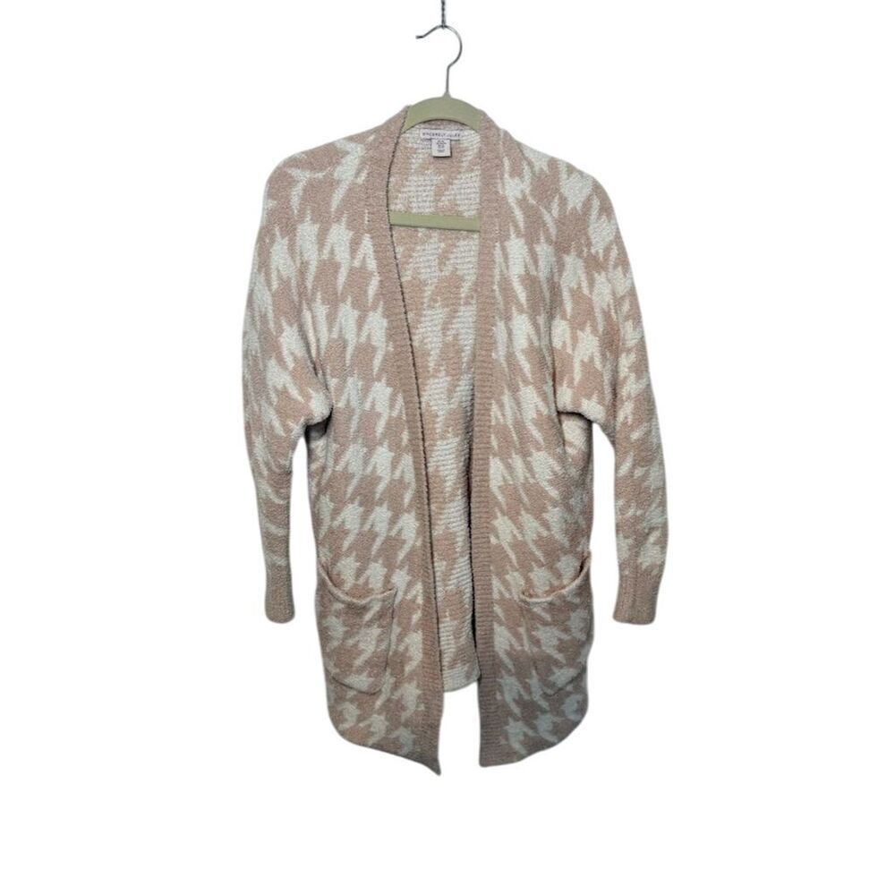 Sincerely Jules Houndstooth Cardigan Multicolor Women's Extra Small